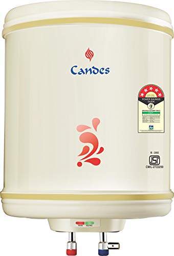 Candes Stainless Steel Storage Electric Water Heater 10 L Capacity  (Off-White) in Bangalore at best price by Vedanta Electricals Pvt Ltd  (Branch Office) - Justdial
