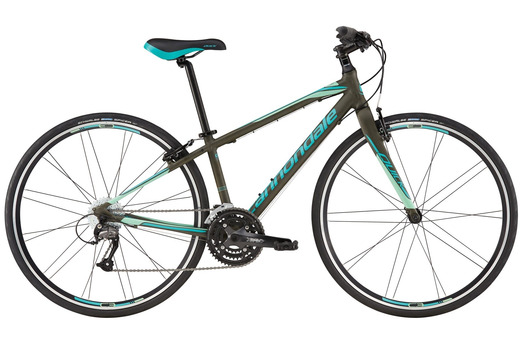 Cannondale Quick Womens 4 Bicycle Gry 