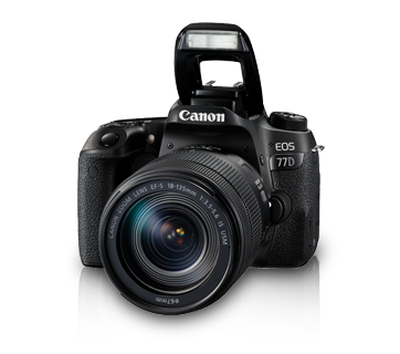 CANON EOS 77D Kit (EF-S18-135mm IS USM) Camera Lens in