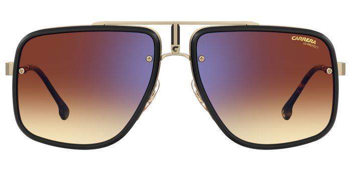 CARRERA CA Glory II Womens Sunglasses (203353J5GA8, Yellow/Brown