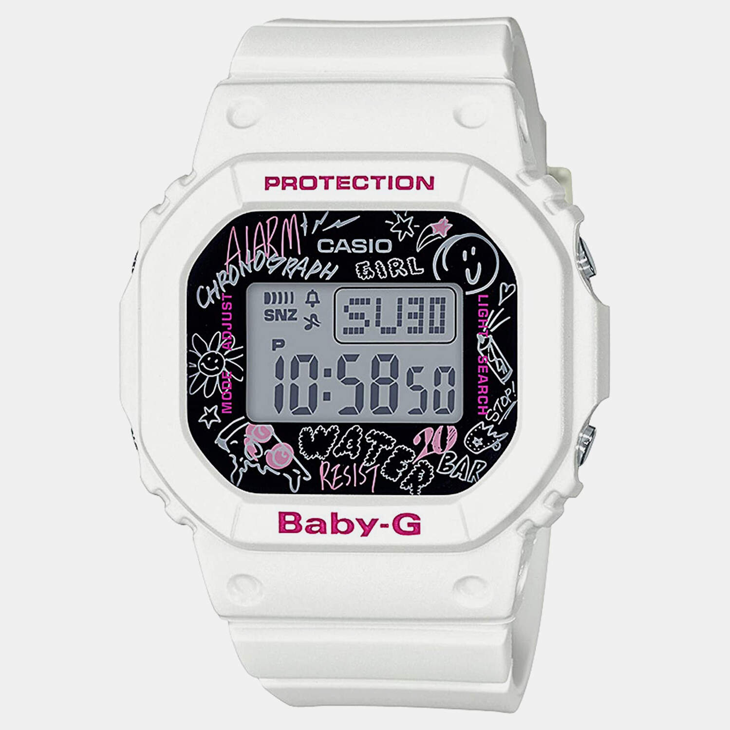 CASIO Baby-G Digital Dial Women's Watch BGD-560SK-7DR BX162 Case
