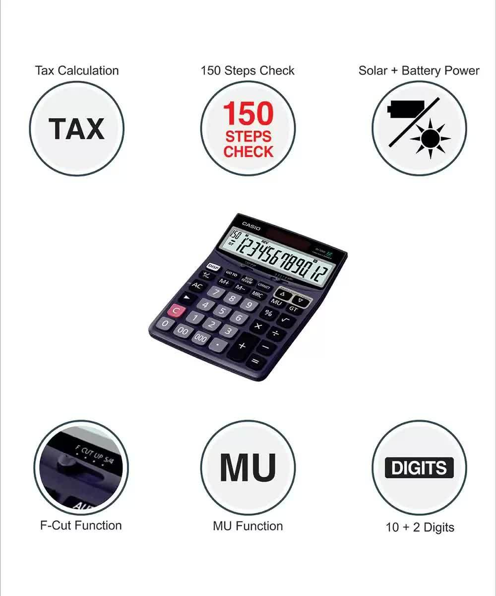 CASIO Calculator MJ-120 in Chennai at ₹ 321 ₹ 341 by Krishna