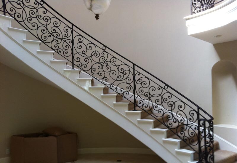Cast Iron Interior Stair Railing Black 2.5 Feet in Jaipur at best price ...