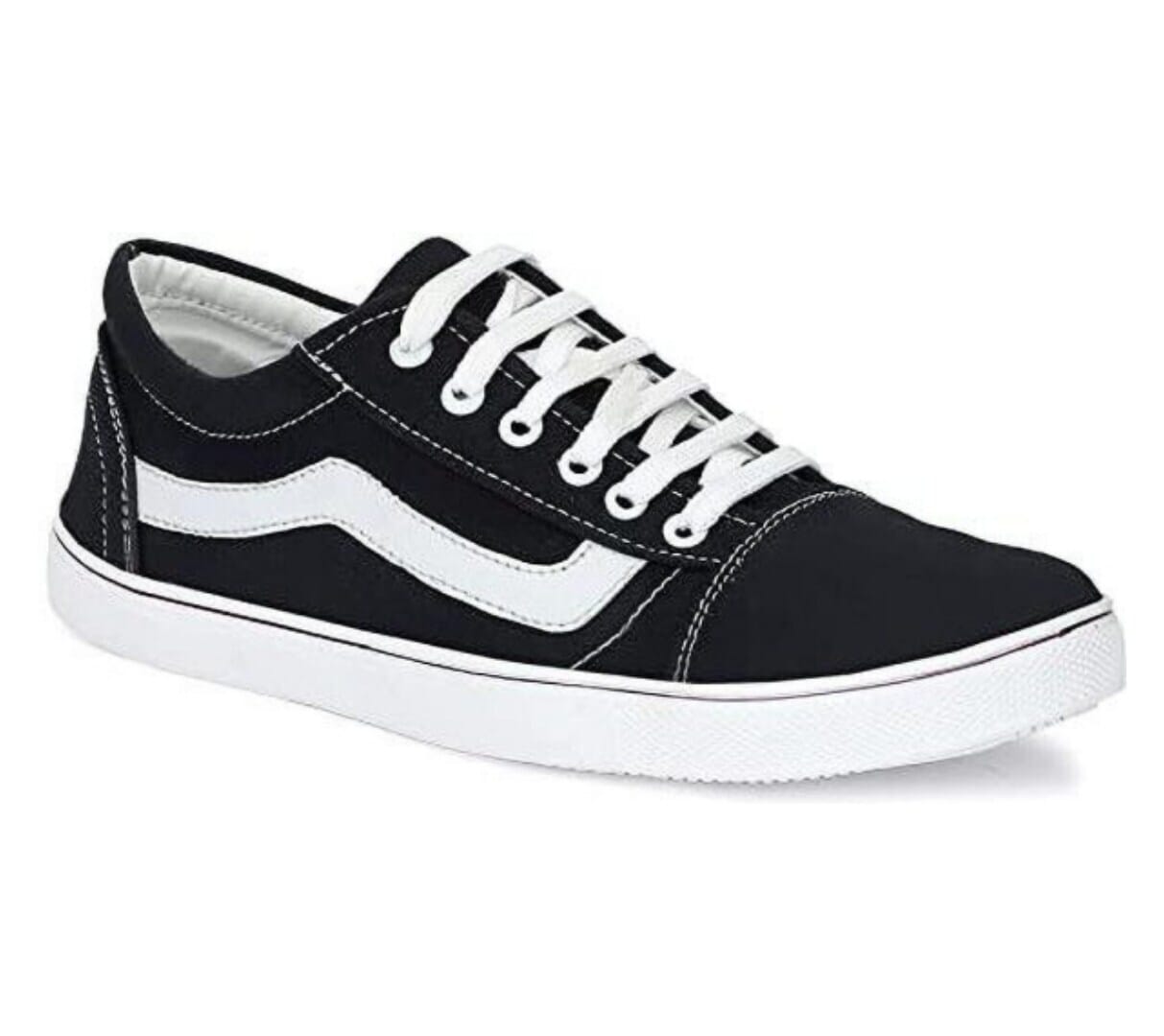 Casual Canvas shoes for men Canvas Shoes For Men (Black) in Delhi