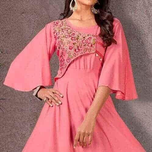 sachin and babi light blue dress Green khadi Cotton Embroidery Party Wedding Festival Casual Ready Anarkali  Salwar Kameez