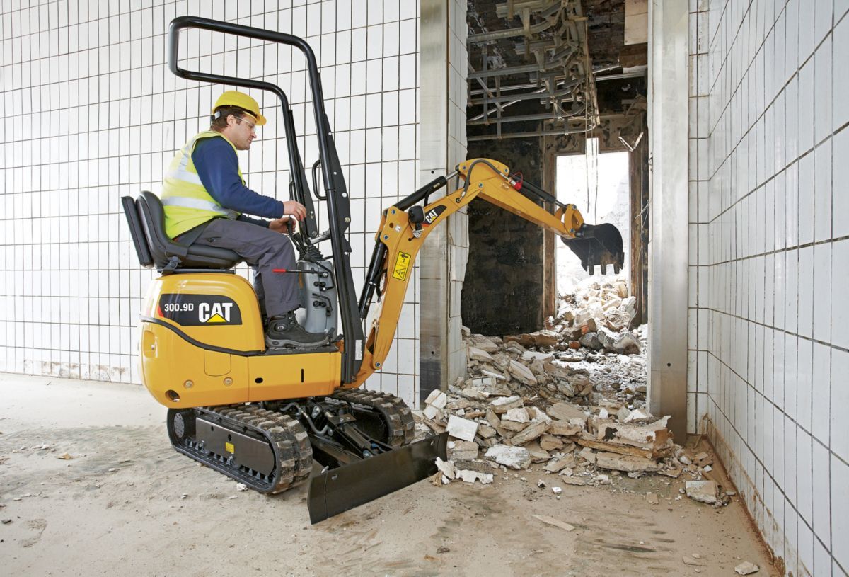 CAT 300.9D Mini Excavator in Gurgaon at best price by D R Earth