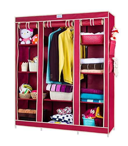Buy Cbeeso Foldable Wardrobe With 10 Racks Features Price Reviews Online In India Justdial