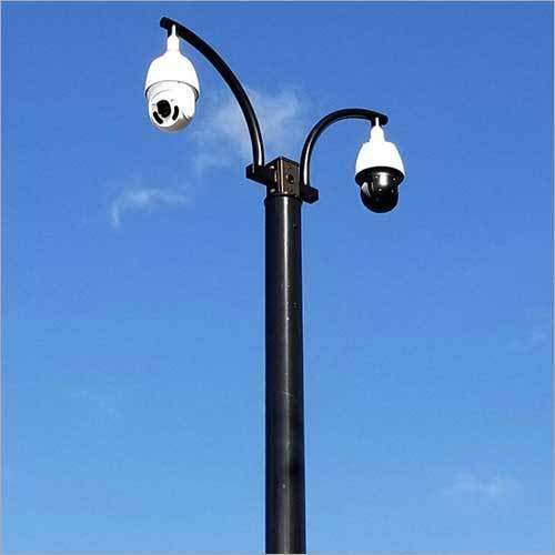 Stainless Steel Round CCTV Camera Pole in Bangalore at ₹ 3,000
