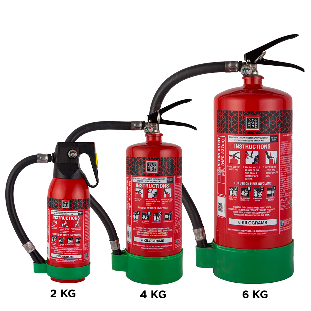 Fire Extinguisher 2 Kg Portable Stored Pressure Get Best Price from