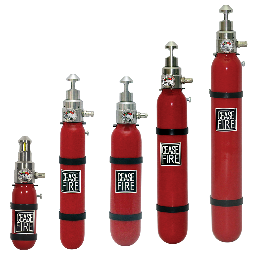 CEASEFIRE Mini - Micro Environment Fire Suppression - (Intuitive System ...