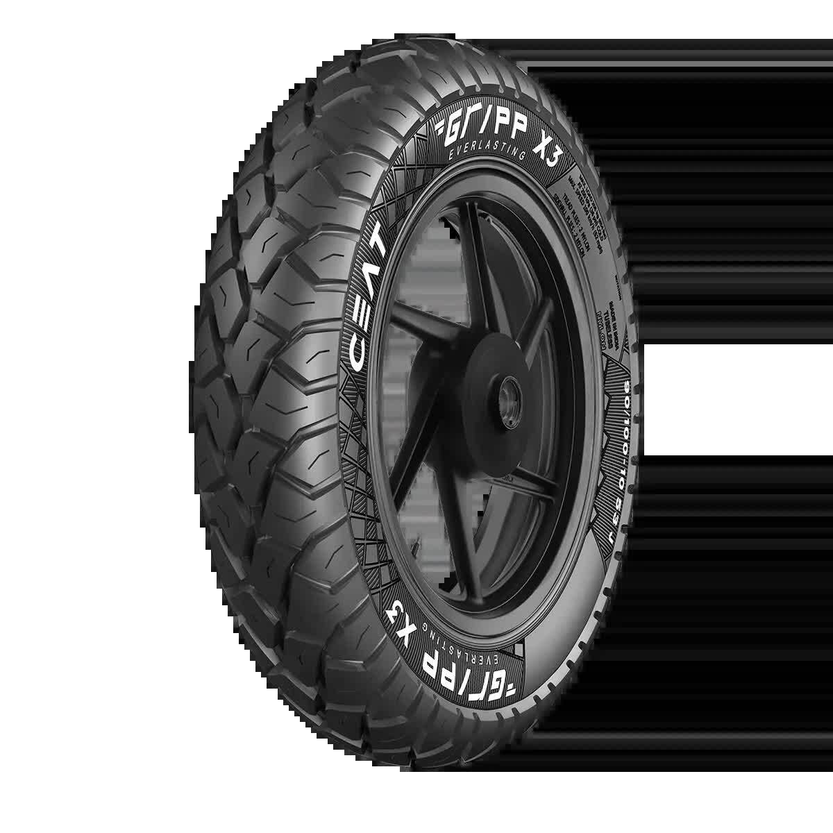 CEAT Gripp (Scooter) X3 90/100-10 53J Tyre in West-Singhbhum at
