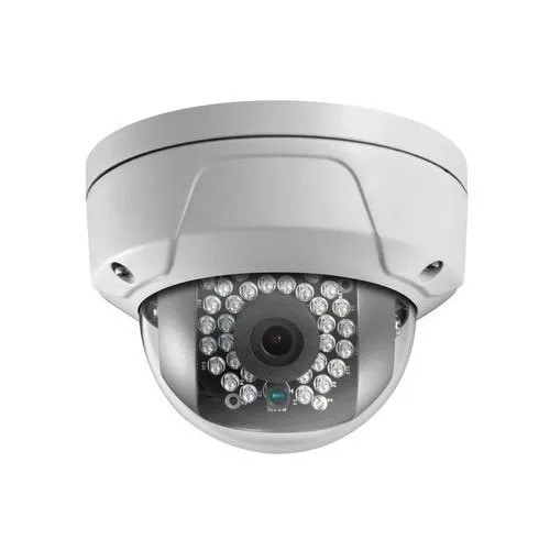 Ceiling White Round Security Camera Ceiling Mounted CCTV Dome - Main Image