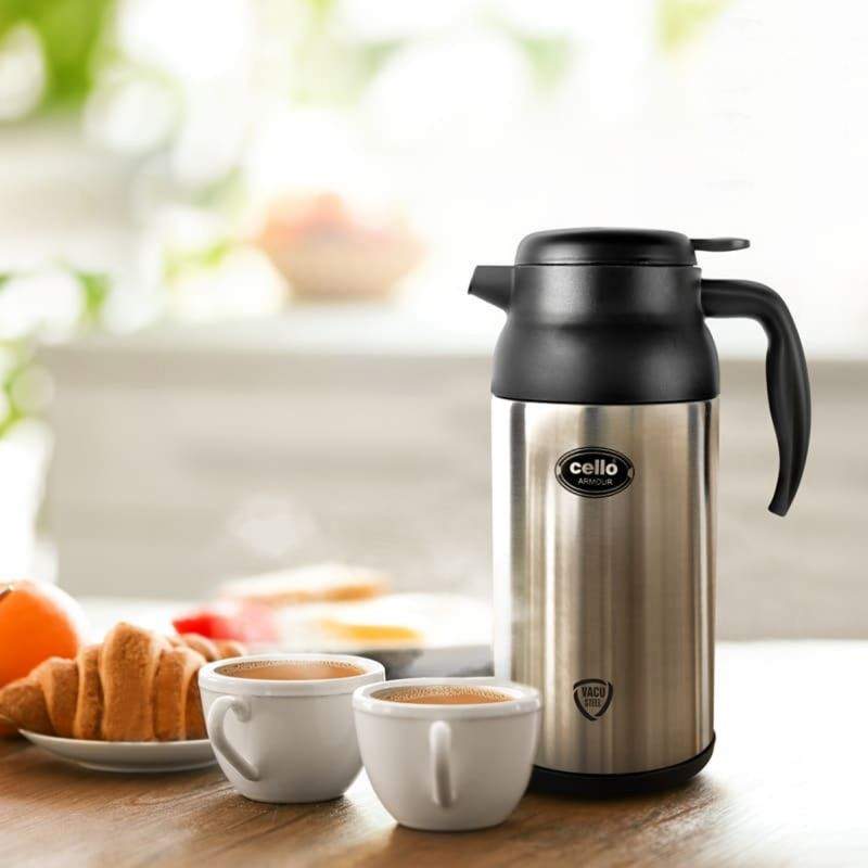 Cello Thermosteel Mug With Lid Kitchen Appliances :: Crockery