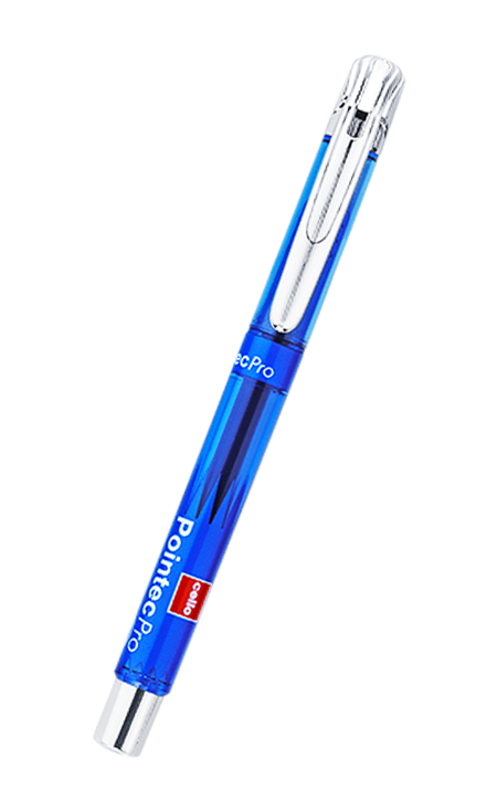 Pointec Gold Cello Pointec Gel Pen Black Cello Pointec Pro Gel Pen