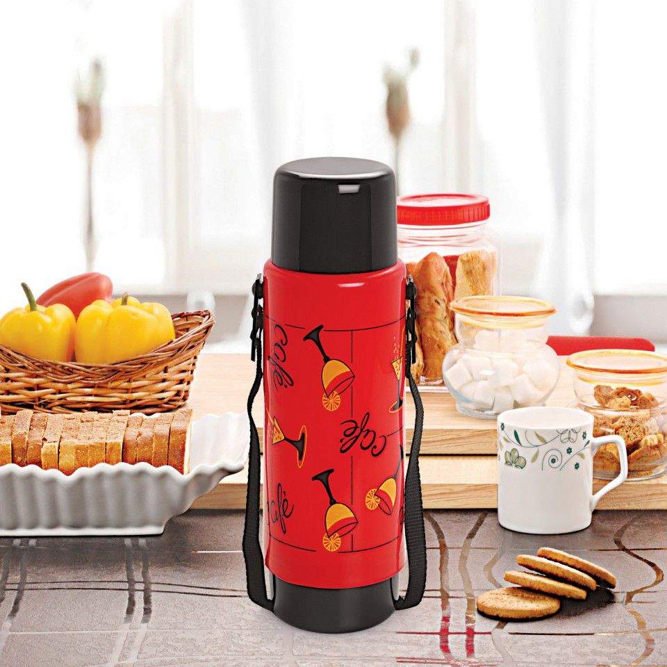 Vacuum Insulated Cello Thermosteel Flask 2000 Ml Cello Armour