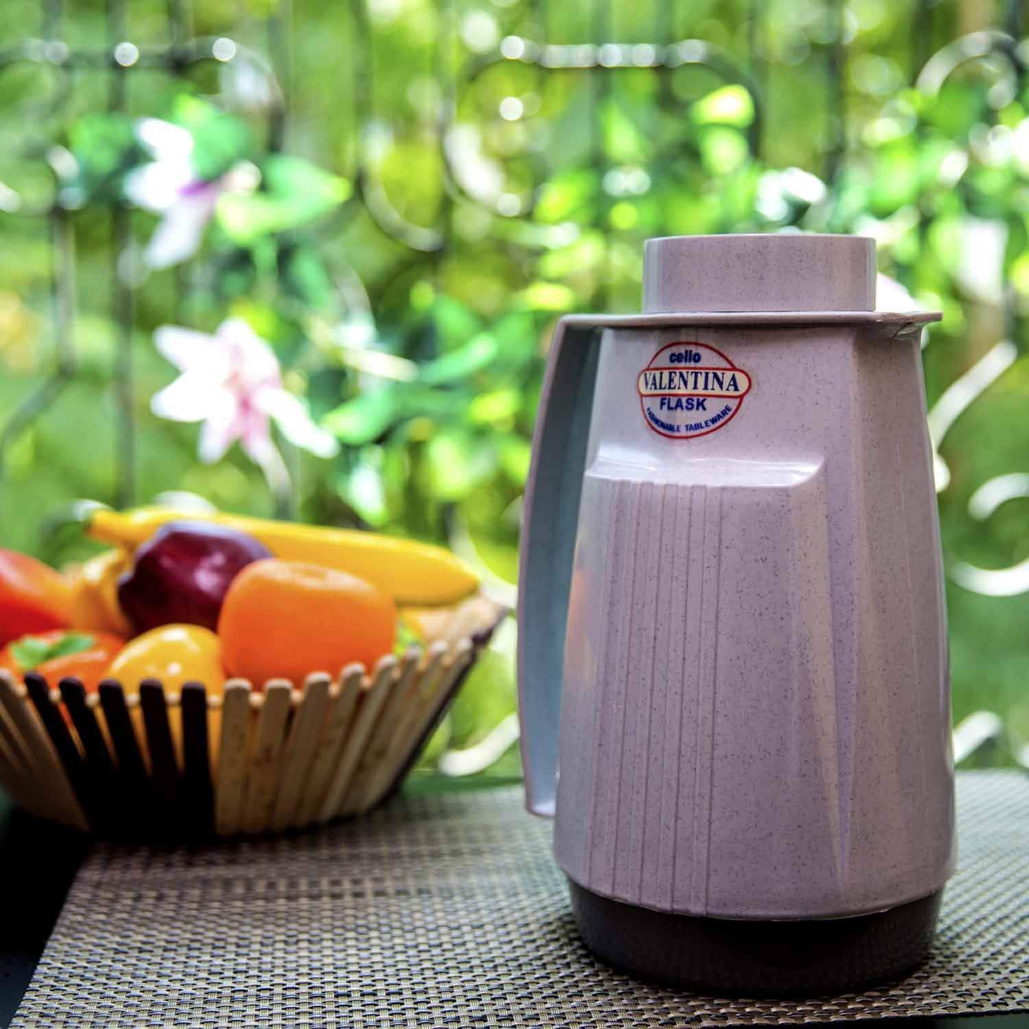 Cello Valentina 1000 ml Vacuum Flask (Grey) in Delhi at ₹ 412