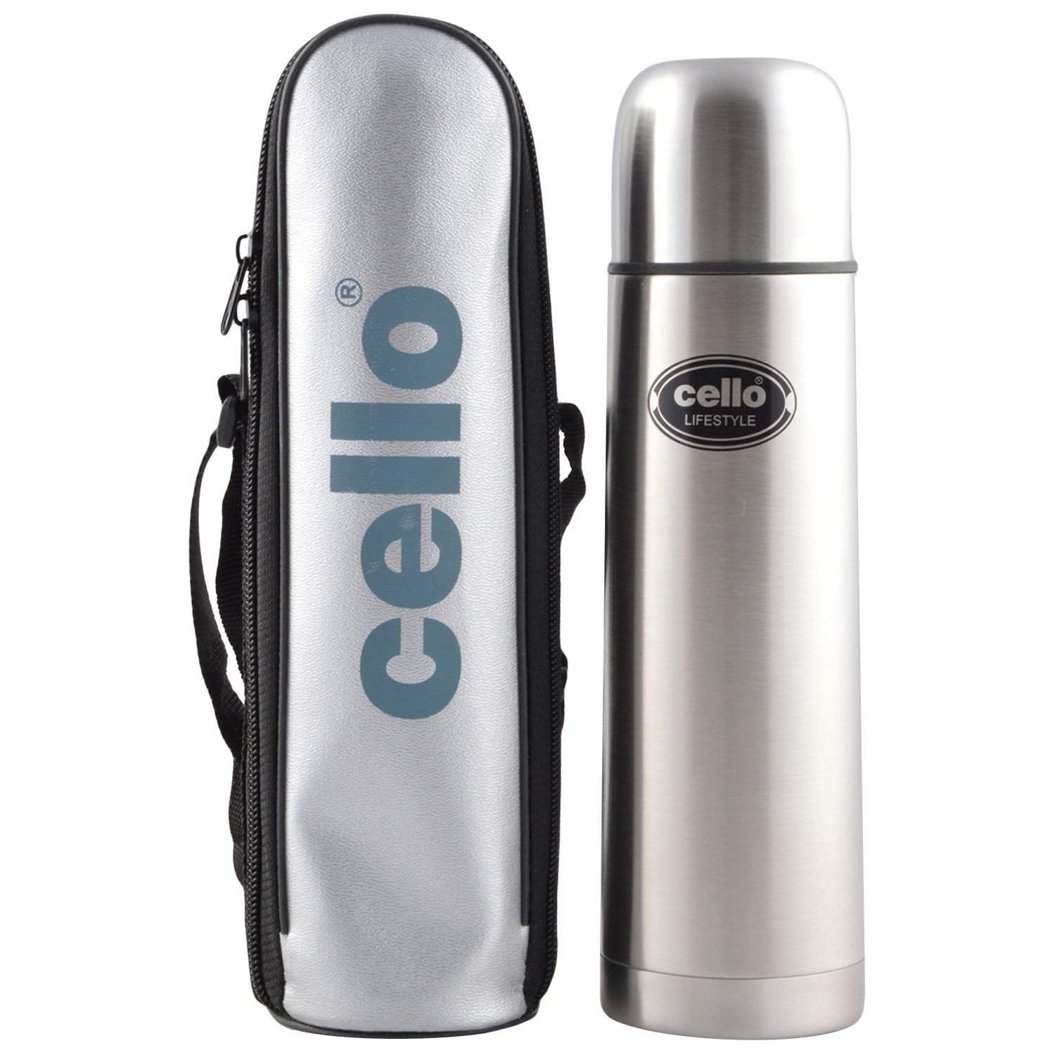 cello lifestyle stainless steel flask 500ml