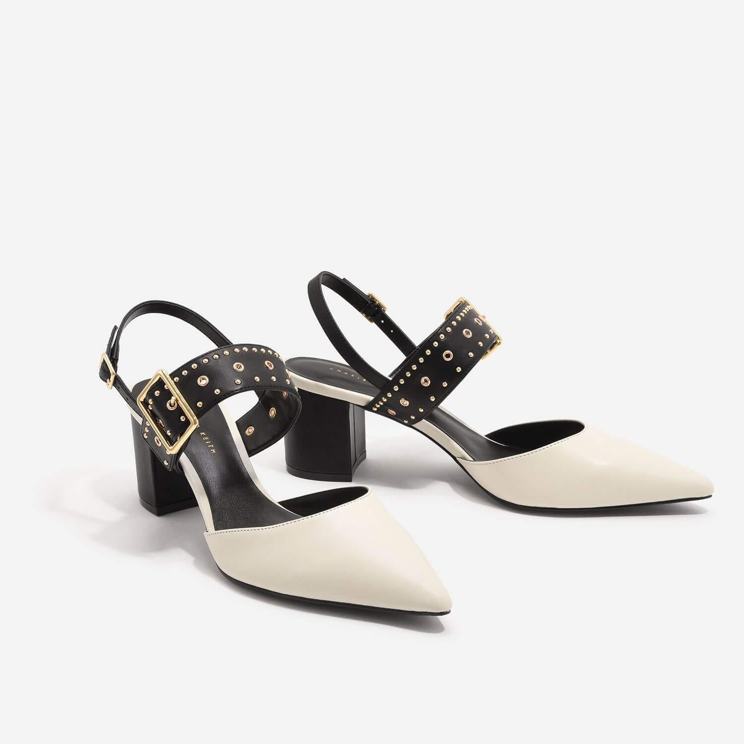 Charles \u0026 Keith Studded Pointed 