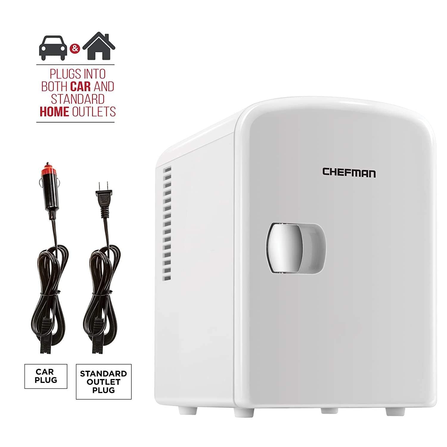 chefman mini portable eraser board personal fridge