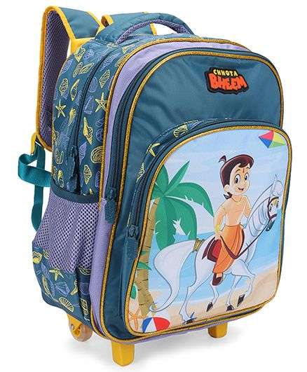 chota bheem trolley bag