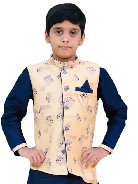 Children's Embroidered Pathani Suit for Party and Wedding in Delhi