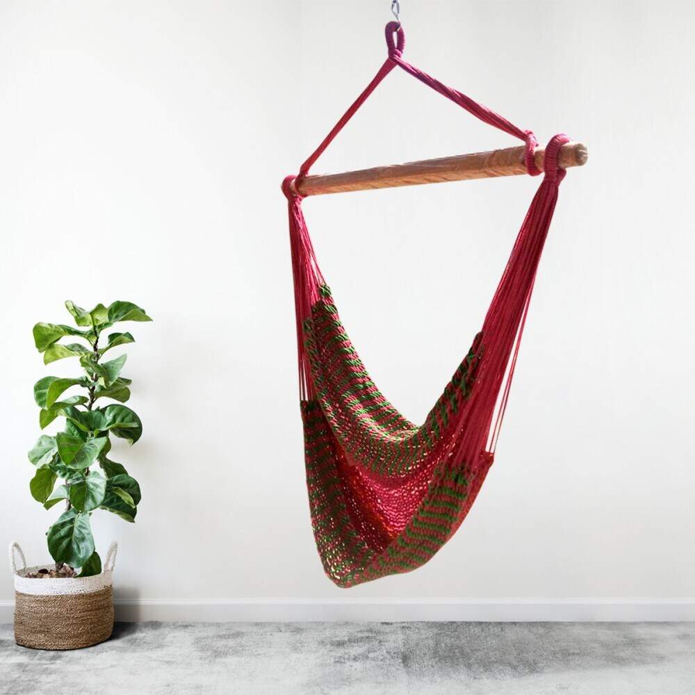 Chilli Mayan Multi Color Rope Hammock Swing Chair in Hosur at