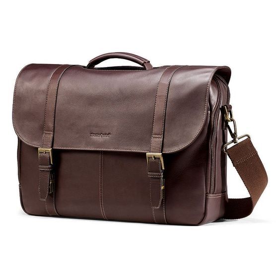 Chocolate Color Leather Laptop Bag in Delhi at ₹ 1,800 Pieces