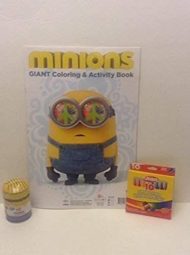 Buy Christmas Bundle Gift Set Despicable Me Minions Giant Coloring And Activity Book 11x16 Playskool Jumbo Crayons Non Toxic 10 Count Minion 50 Pc Puzzle In Small Tin Features Price Reviews Online