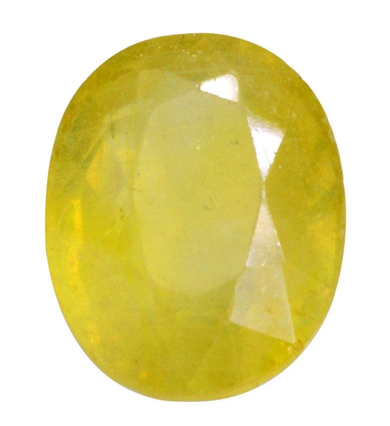 Clara Natural Yellow Sapphire Pukhraj to Ratti Certified