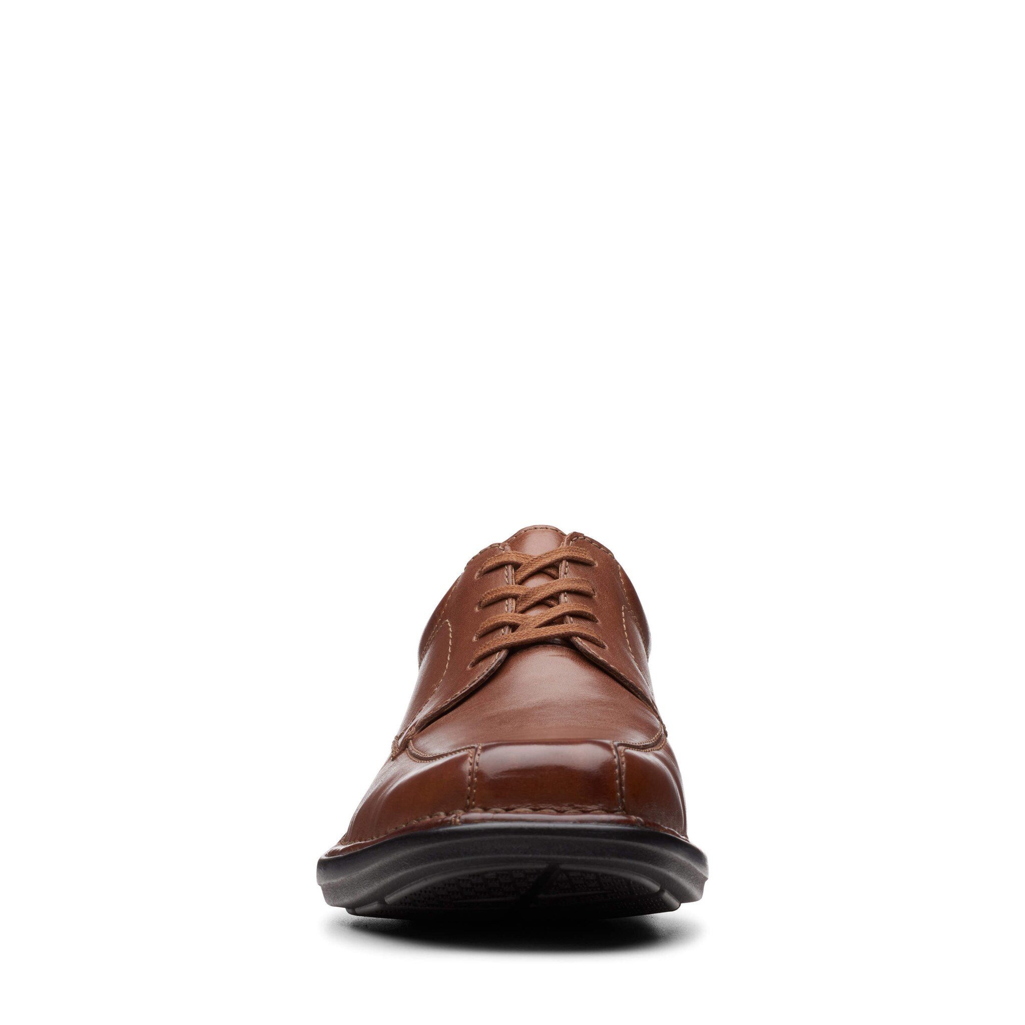 Clarks Kempton Run Tan Leather Mens 