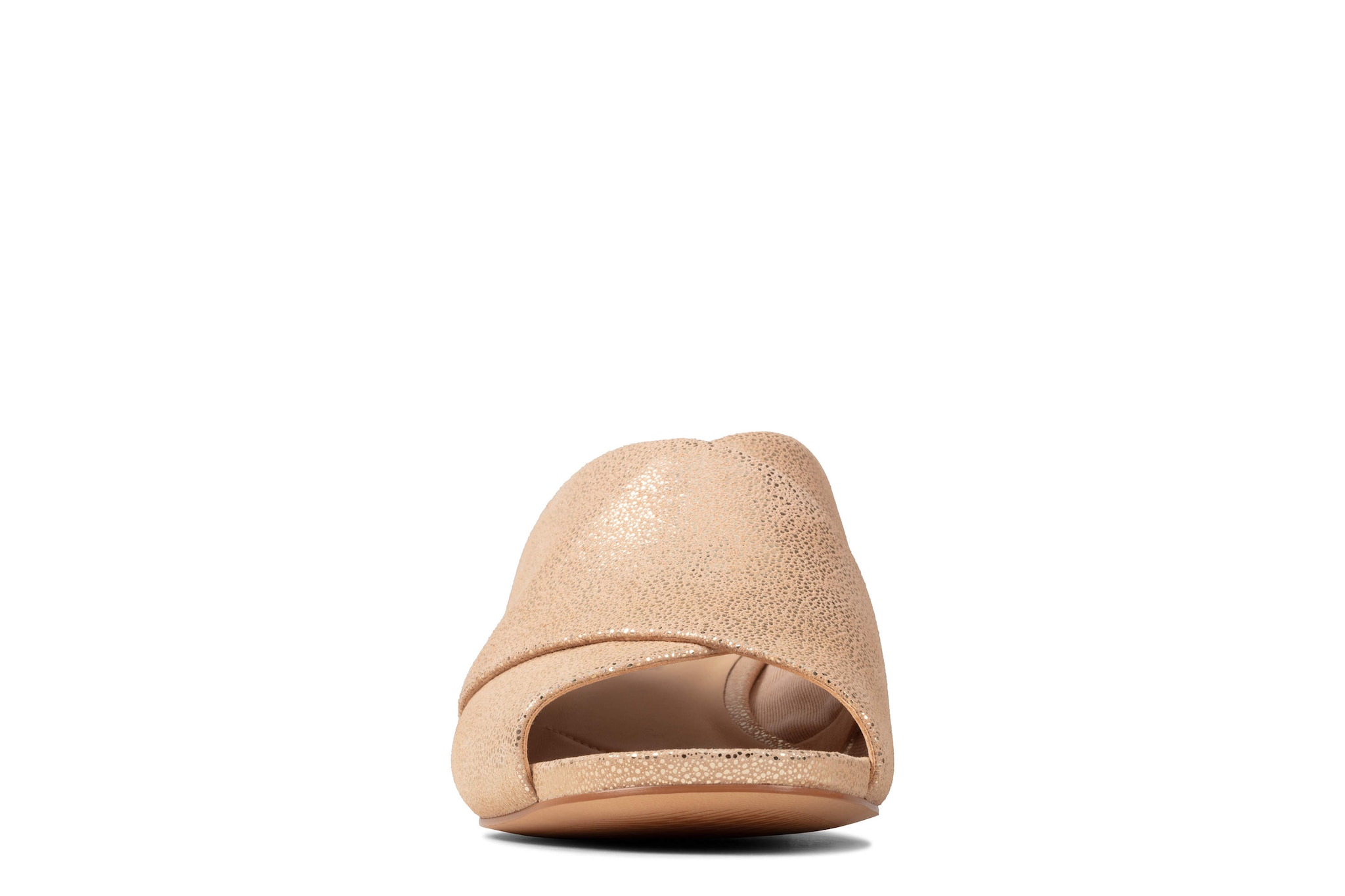 Clarks gold sandals hot sale