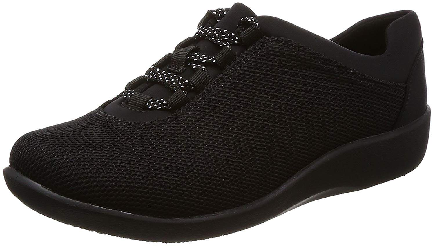 clarks womens clogs black