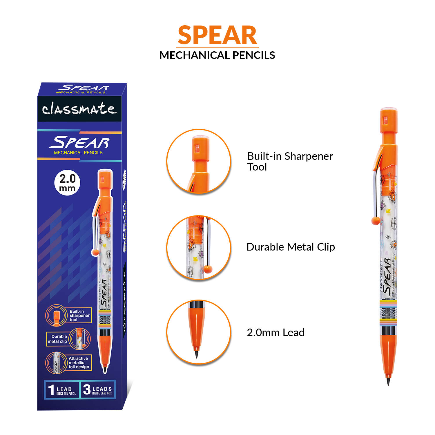 spear classmate pen pencil