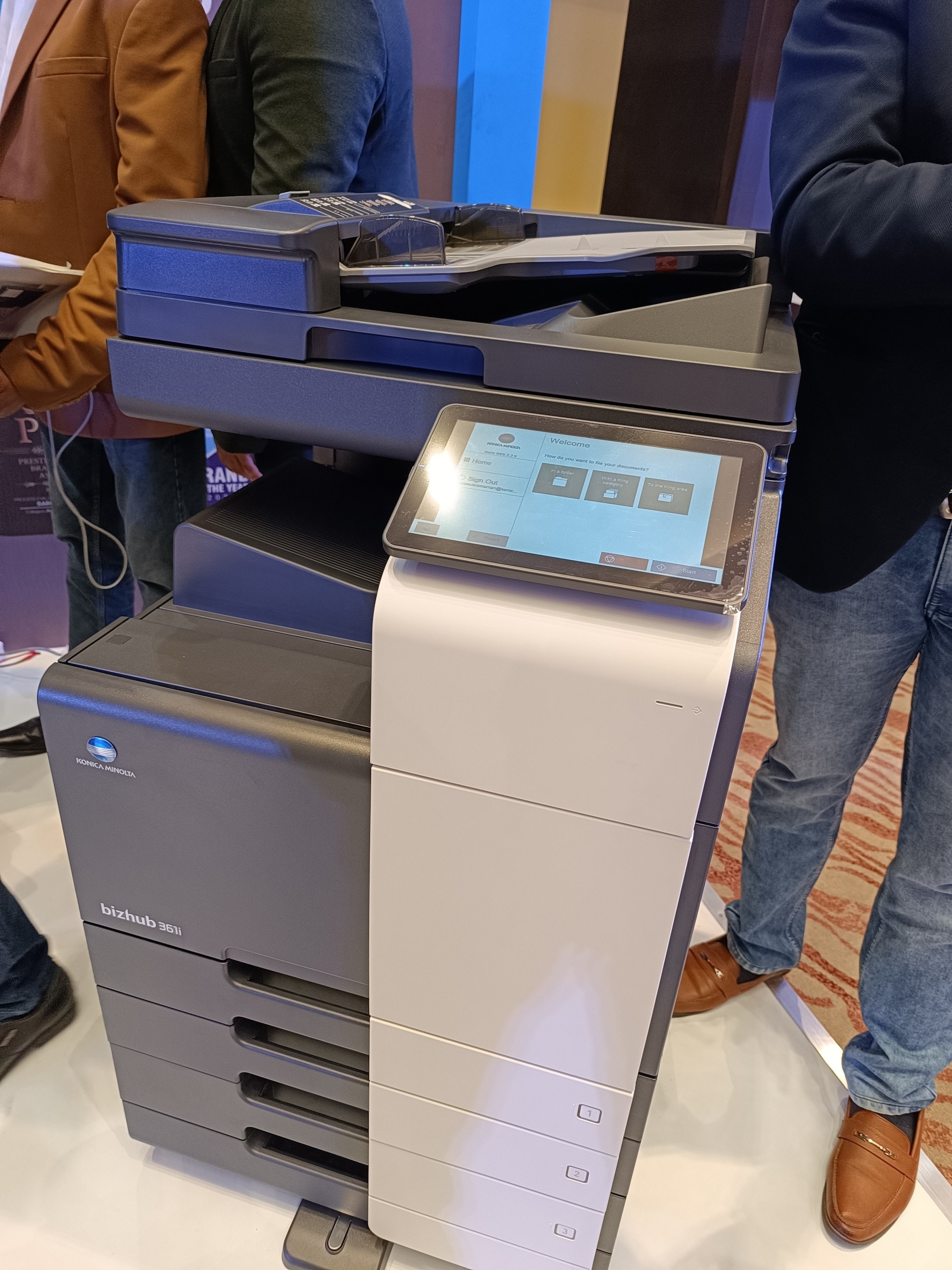 CMYK Konica Minolta copier Machine in Ahmedabad at ₹ L Pc