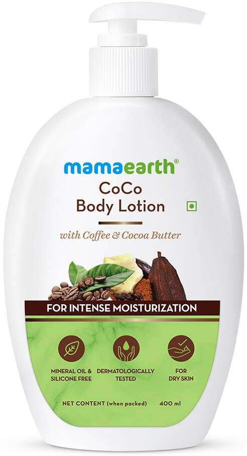 Mamaearth CoCo Body Lotion Coffee and Cocoa for Intense