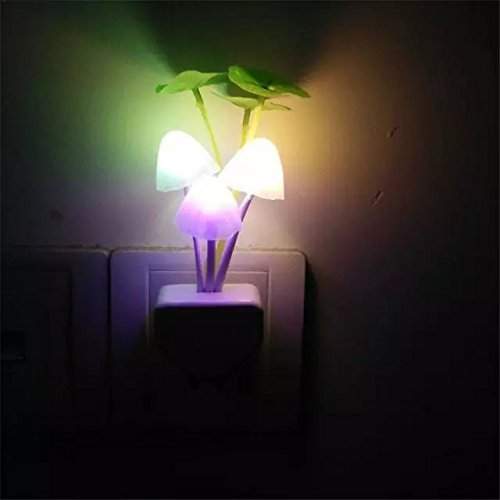 Buy Color Changing Led Wall Night Lights Mushroom Plants Style Sensor Lamp For Kids Bedroom Features Price Reviews Online In India Justdial