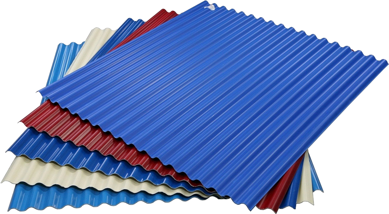 Colour Coated Gi Roofing Sheet Grey 1600 mm in Delhi at ₹ 7,000