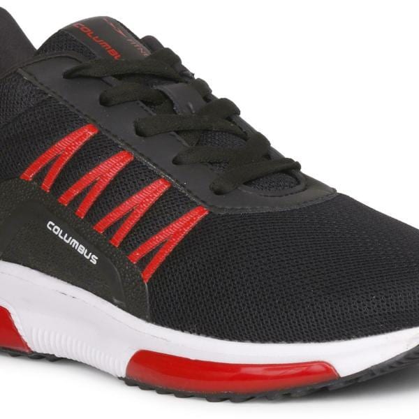 Columbus Brazil-Black/Red_10 Running Shoes in Delhi at ₹ 1,454