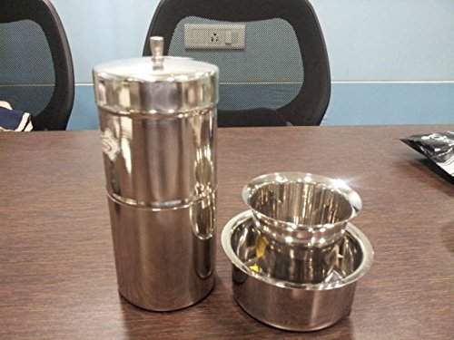 Buy Istoredirect Stainless Steel South Indian Filter Coffee Drip Maker With Davra Vati Set Multicolour Features Price Reviews Online In India Justdial Traditional coffee phin filter 26 gram capacity. istoredirect stainless steel south indian filter coffee drip maker with davra vati setmulticolour