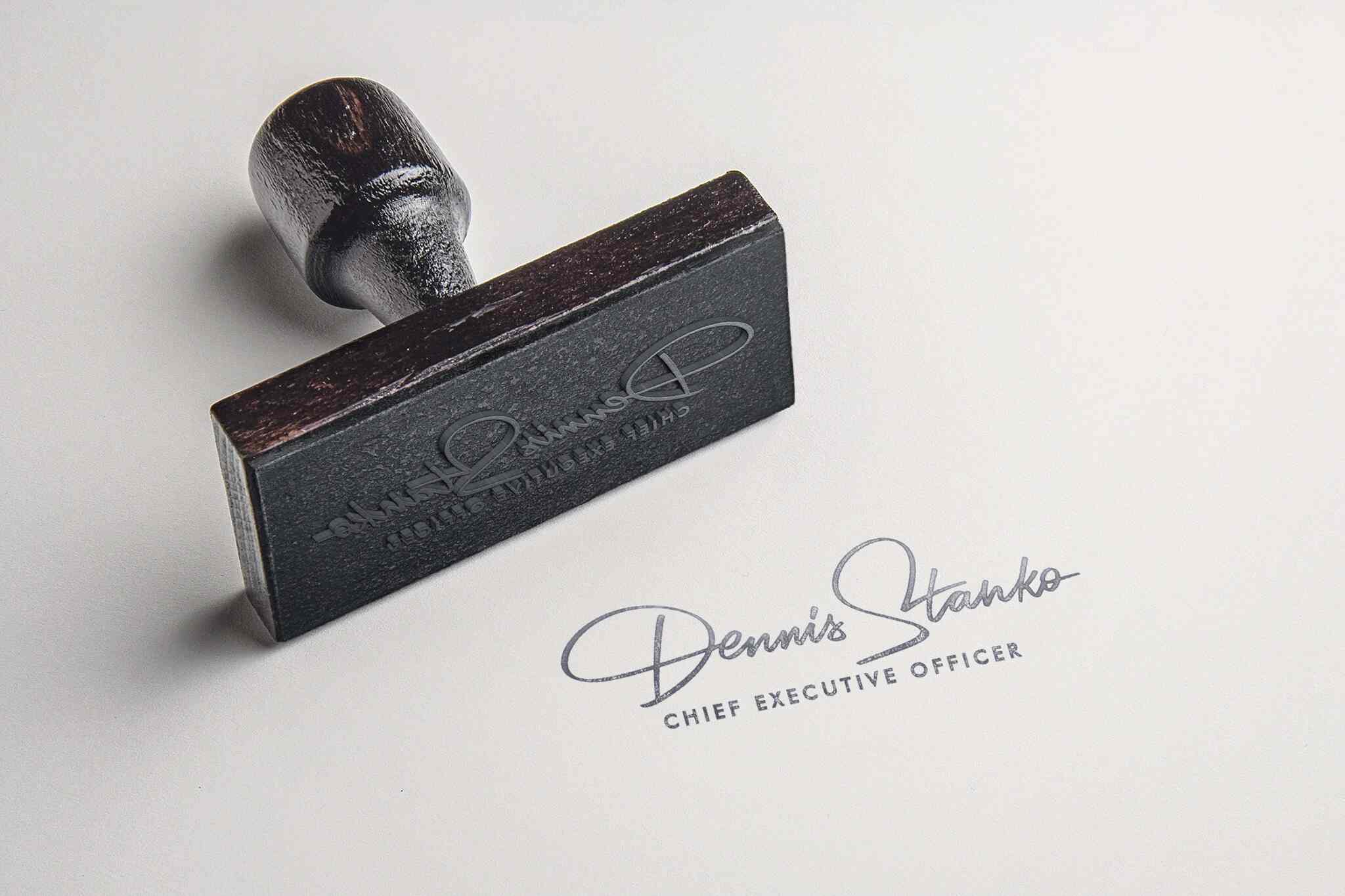 Rubber Signature Stamp in Thane at ₹ 100 ₹ 300 Pc by Apna