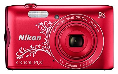 Nikon Coolpix A300 Point & Shoot Camera (Red) in Gurgaon at 