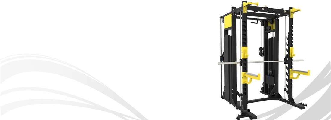 COSCO 44034 CTB-89 Functional Trainer, Squat Rack, Smith Machine