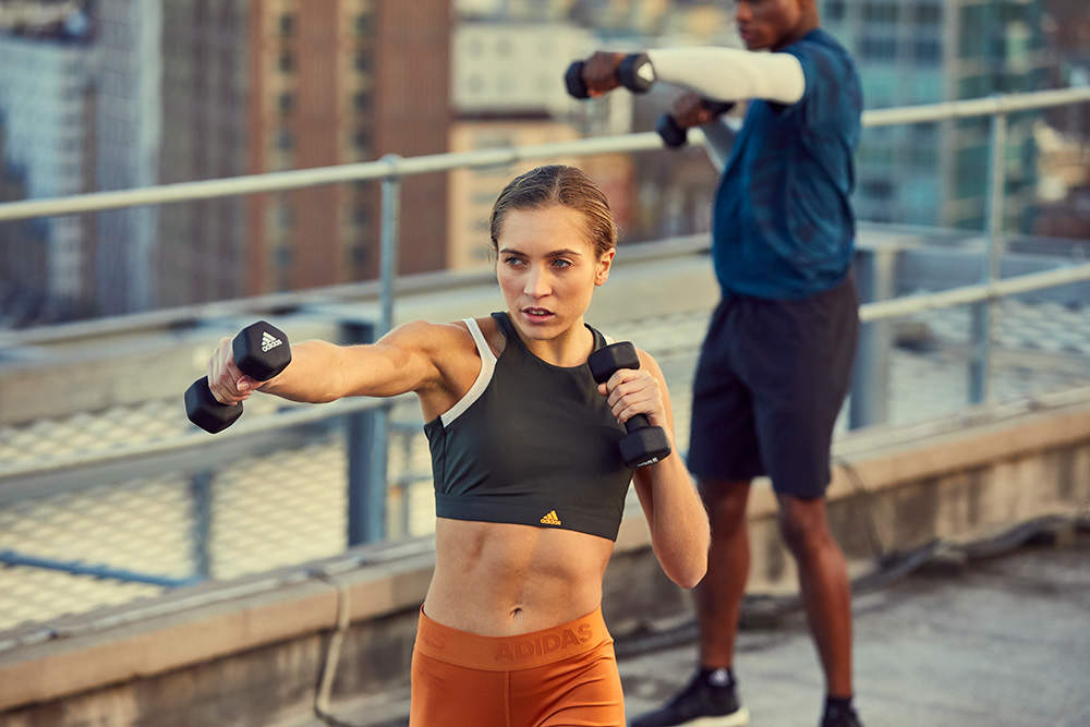 COSCO ADWT-10005 Cast Iron Neoprene Dumbbell (10 kg, Black) in - Main Image