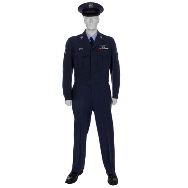 blue patrol army dress Uniform Cap In Indian Blue REJINCES Monet Sweetheart Sheer Top WOMENS PARIS Color:NEW NAVY LUSTER SATIN Authentic reproduction of the