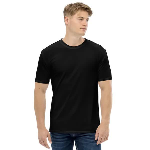 トップス the phos half sleeve tee (Black) Cotton Black Half Sleeve T-Shirt S-X in Mumbai at ₹ 150 - ₹ 280