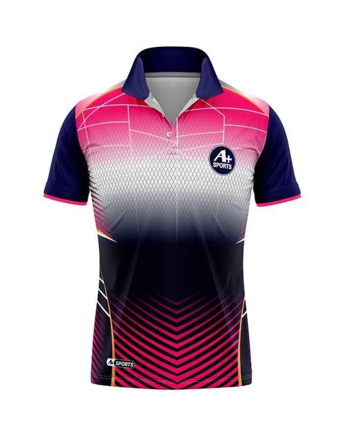 Collar Jersey Sport T Shirt Collar Sports Jersey IN300 Inkholic