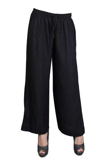 Cotton Culture Palazzo (Black) in 