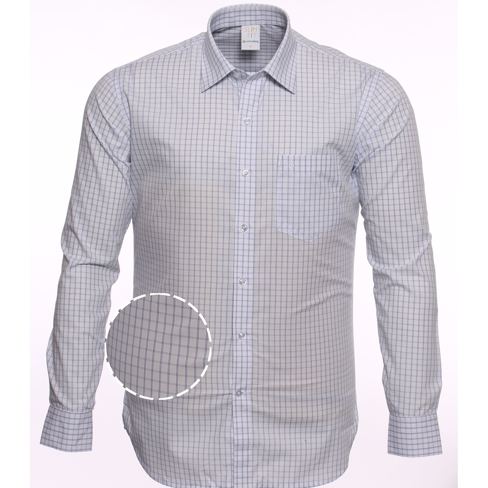 Cotton King Slim Formal Full Sleeves 