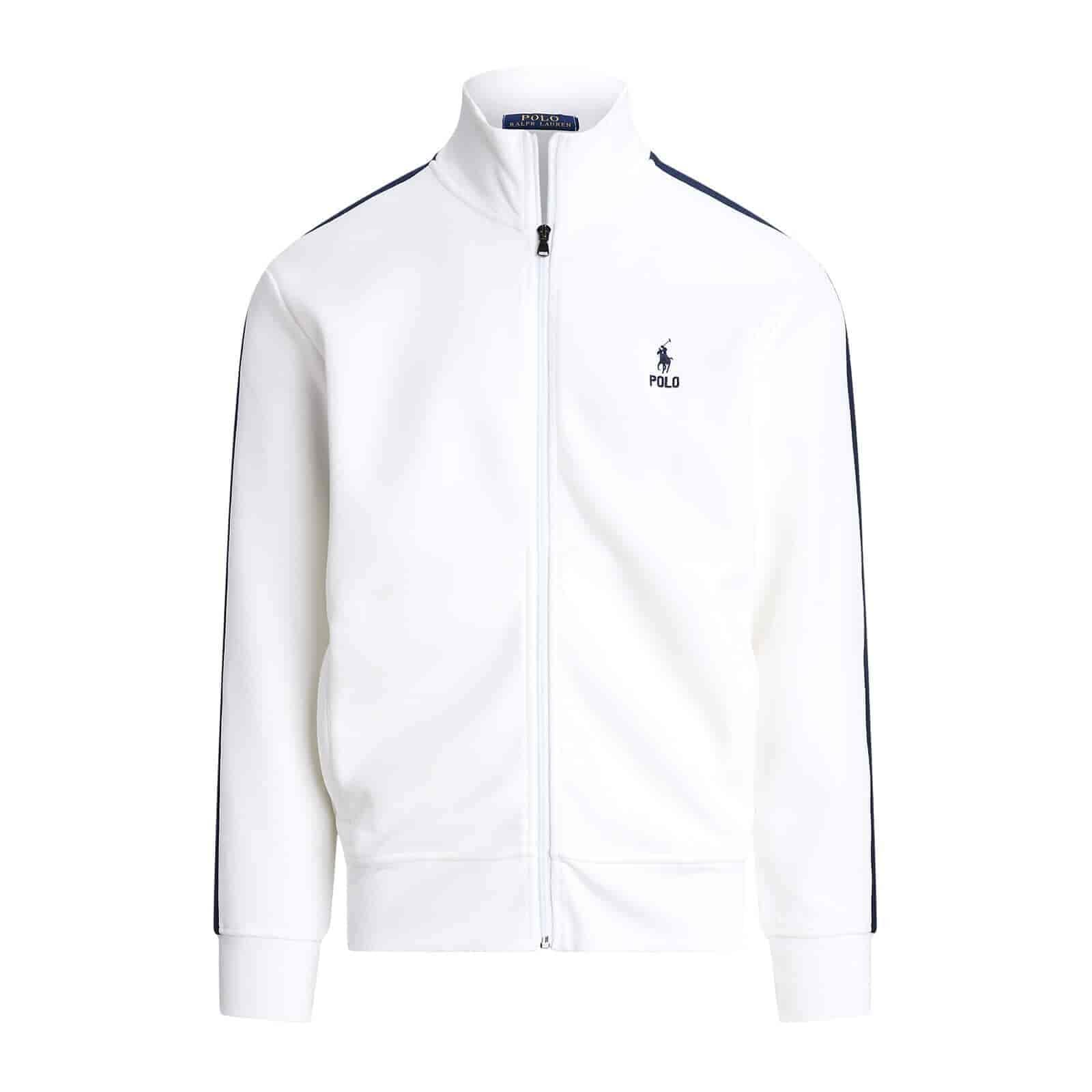 Cotton Polo Jackets White Cotton Men White Track Jacket In Ludhiana At ₹  300 ₹ 1,600, image size:1600x1600
