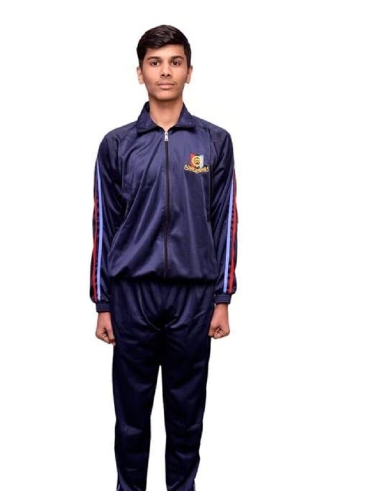 Polyester Full Sleeves NCC Uniform Tracksuit (Blue) in Guwahati at